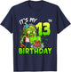 It's My 13th Birthday Zombie Lover 13 Year Old Boys Girls T-Shirt - T-Shirt | Navy