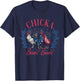 Cute Chicka Boom Boom Funny Chicken 4th Of July Patriotic T-Shirt - T-Shirt | Navy