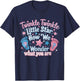 Twinkle Twinkle Little Star Gender Reveal Baby Shower T-Shirt - T-Shirt | Navy