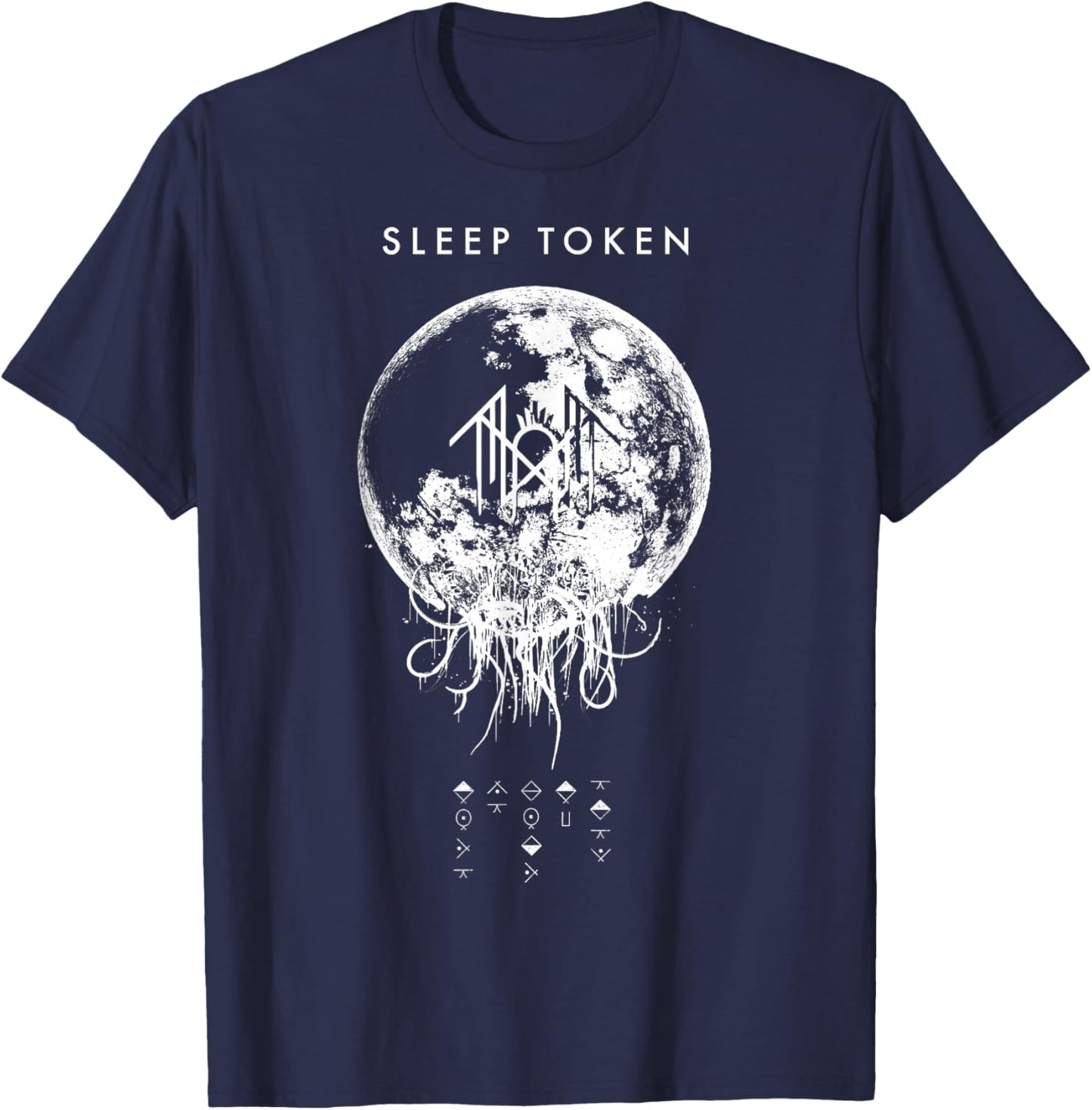 Sleep Token Cover Art T-Shirt - T-Shirt | Navy