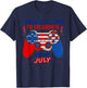 Gamer 4th Of July American Flag Gaming Lover Boys Girls Teen T-Shirt - T-Shirt | Navy
