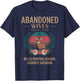 Abandoned Wives Social Club Hunter Husband Hunting Season T-Shirt - T-Shirt | Navy