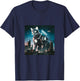 Catzilla Cyber Cat – Futuristic Robot Feline Catzilla Women Kids T-Shirt - T-Shirt | Navy
