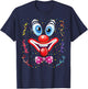 Clown Carnival Costume Carnival Clown Costume T-Shirt - T-Shirt | Navy