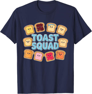 Toast Squad Pastry Baking T-Shirt - T-Shirt | Navy