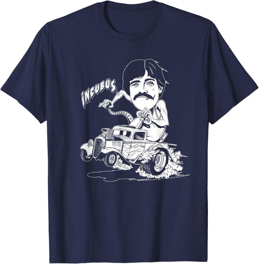 Incubus Black Drive Chuck - -Adults, Small T-Shirt - T-Shirt | Navy