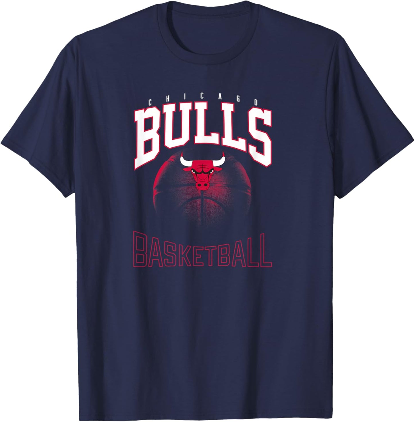 Fichiers Officiels Chicago Bulls X de la NBA T-Shirt - T-Shirt | Navy