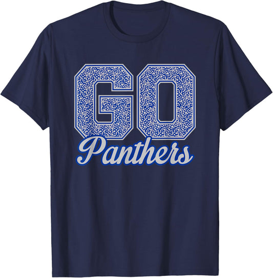 North Crowley Panthers GO! School Pride T-Shirt - T-Shirt | Navy