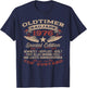 50th Birthday Gift Man Vintage 1976 Classic Car Funny T-Shirt - T-Shirt | Navy