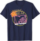 MTV Spring Break '91 Neon Sign T-Shirt - T-Shirt | Navy