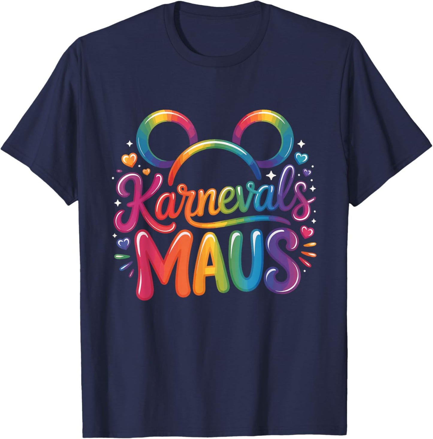 Carnival Mouse Carnival Cologne For Cologne Alaaf Carnival Mouse T-Shirt - T-Shirt | Navy