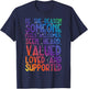 Be Reason Someone Feels Welcomed Gay LGBTQ Ally Men Women T-Shirt - T-Shirt | Navy
