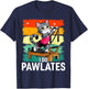 Pilates I Do Pawlates Cat Yoga T-Shirt - T-Shirt | Navy