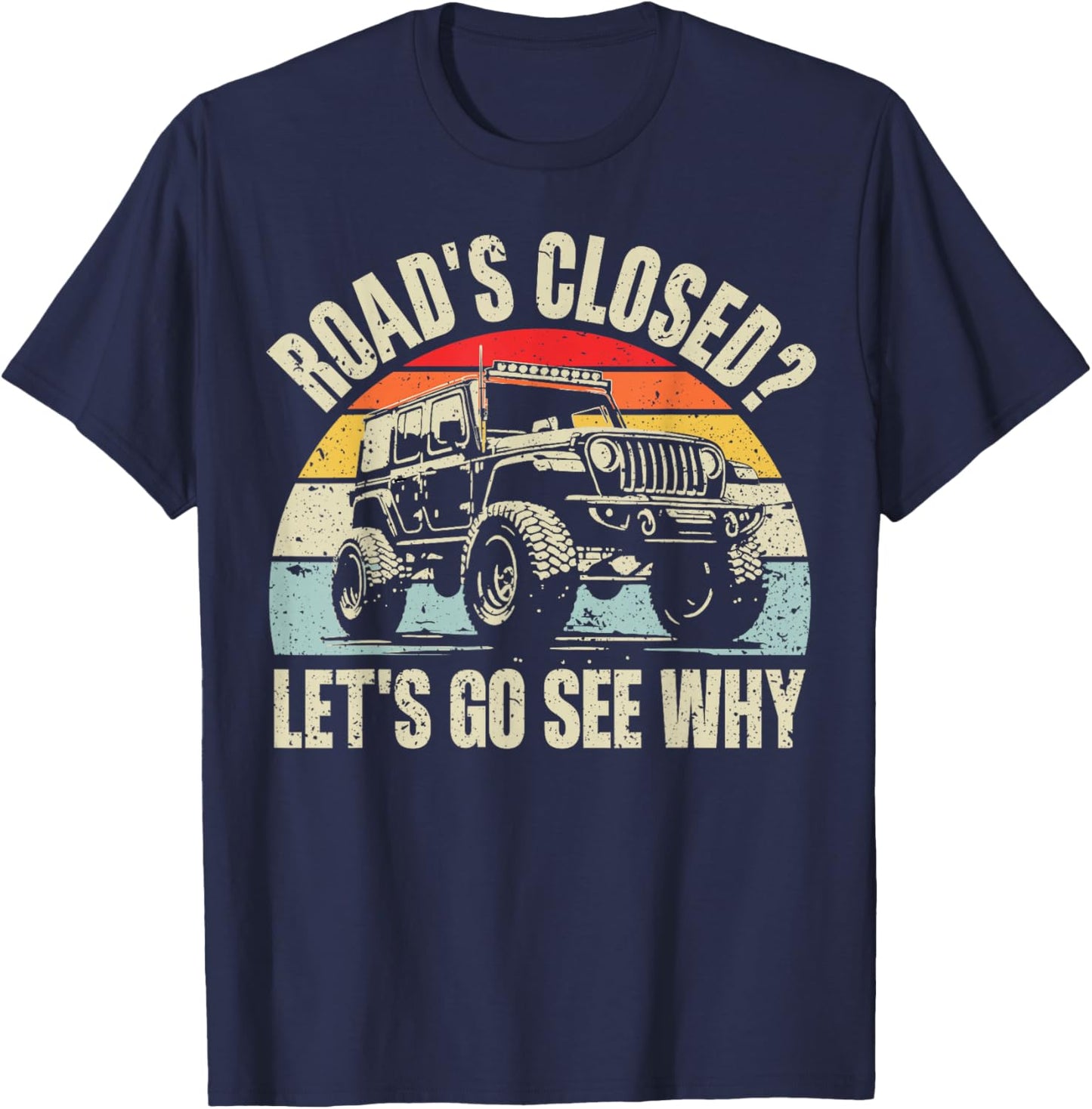 Offroad Racing Dad SxS 4X4 Off-Roading SUV UTV Car Lovers T-Shirt - T-Shirt | Navy