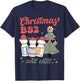 Christmas B52 & Chill Nurse, Pharmacy Psych Nurse, ICU ER ED T-Shirt - T-Shirt | Navy