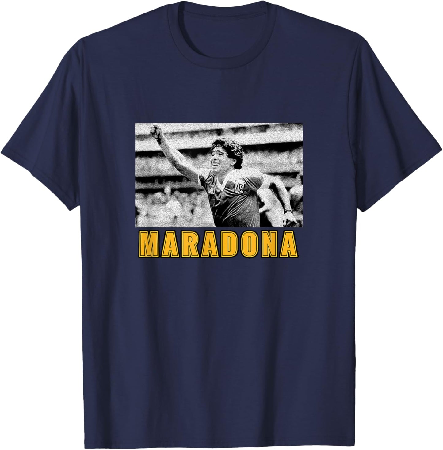 Maradona-Feier Die Hand Gottes T-Shirt - T-Shirt | Navy