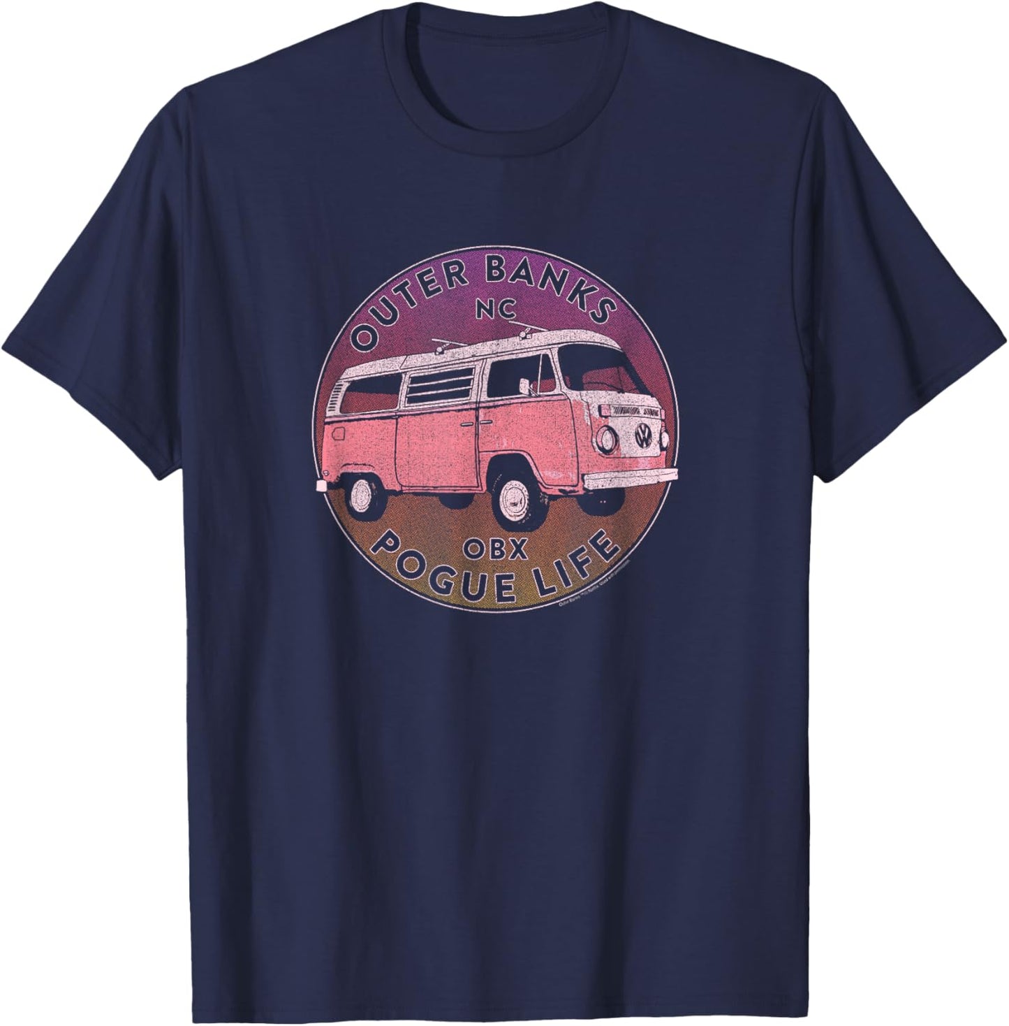 Outer Banks OBX Pogue Life T-Shirt - T-Shirt | Navy