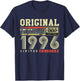Original Février 1996 Cadeau Vintage Anniversaire 30 Ans T-Shirt - T-Shirt | Navy