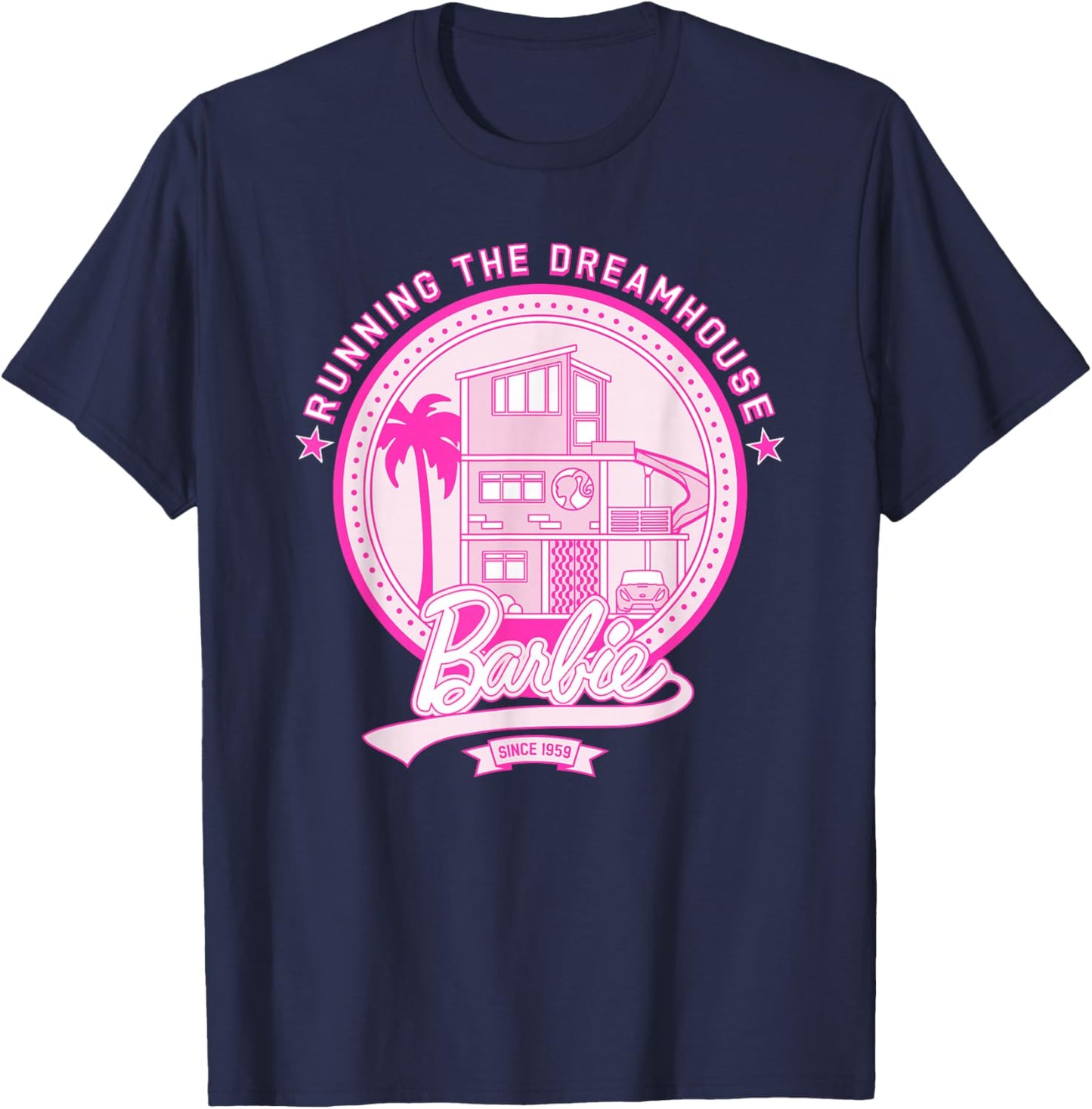 Barbie - Running the Dreamhouse T-Shirt - T-Shirt | Navy