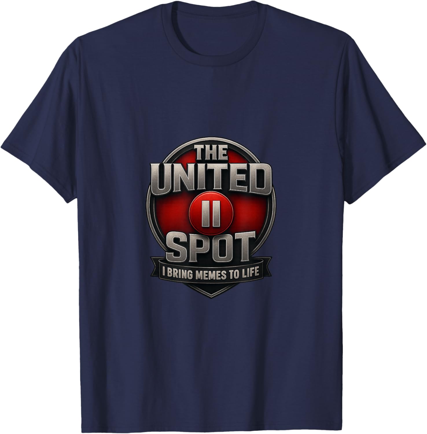 The United Spot T-Shirt - T-Shirt | Navy