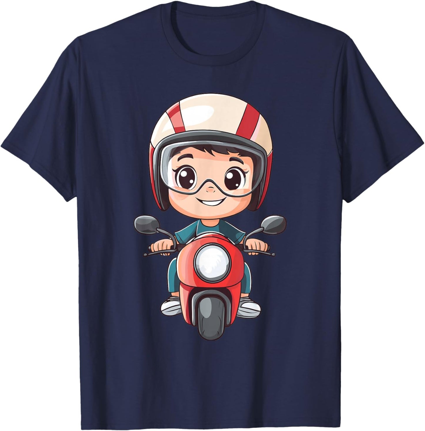 Boys Motorcycle T-Shirt - T-Shirt | Navy