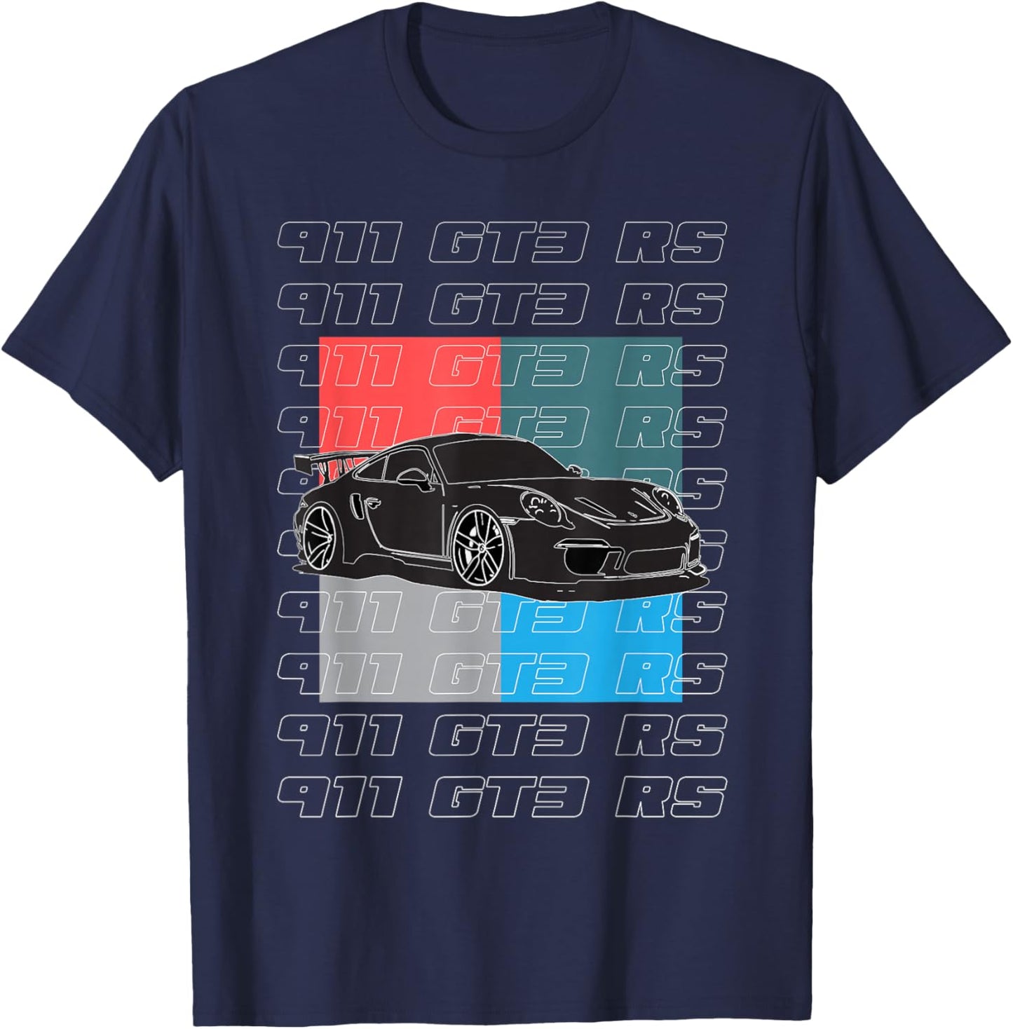 Voiture de Course 911 RS Sports Supercar Guy SE T-Shirt - T-Shirt | Navy