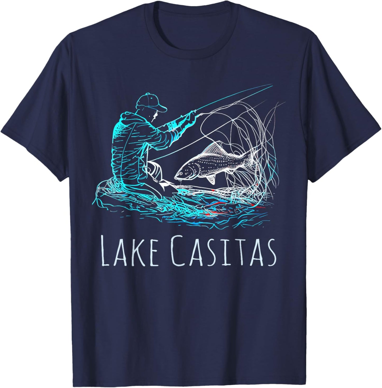 Lake Casitas T-Shirt - T-Shirt | Navy