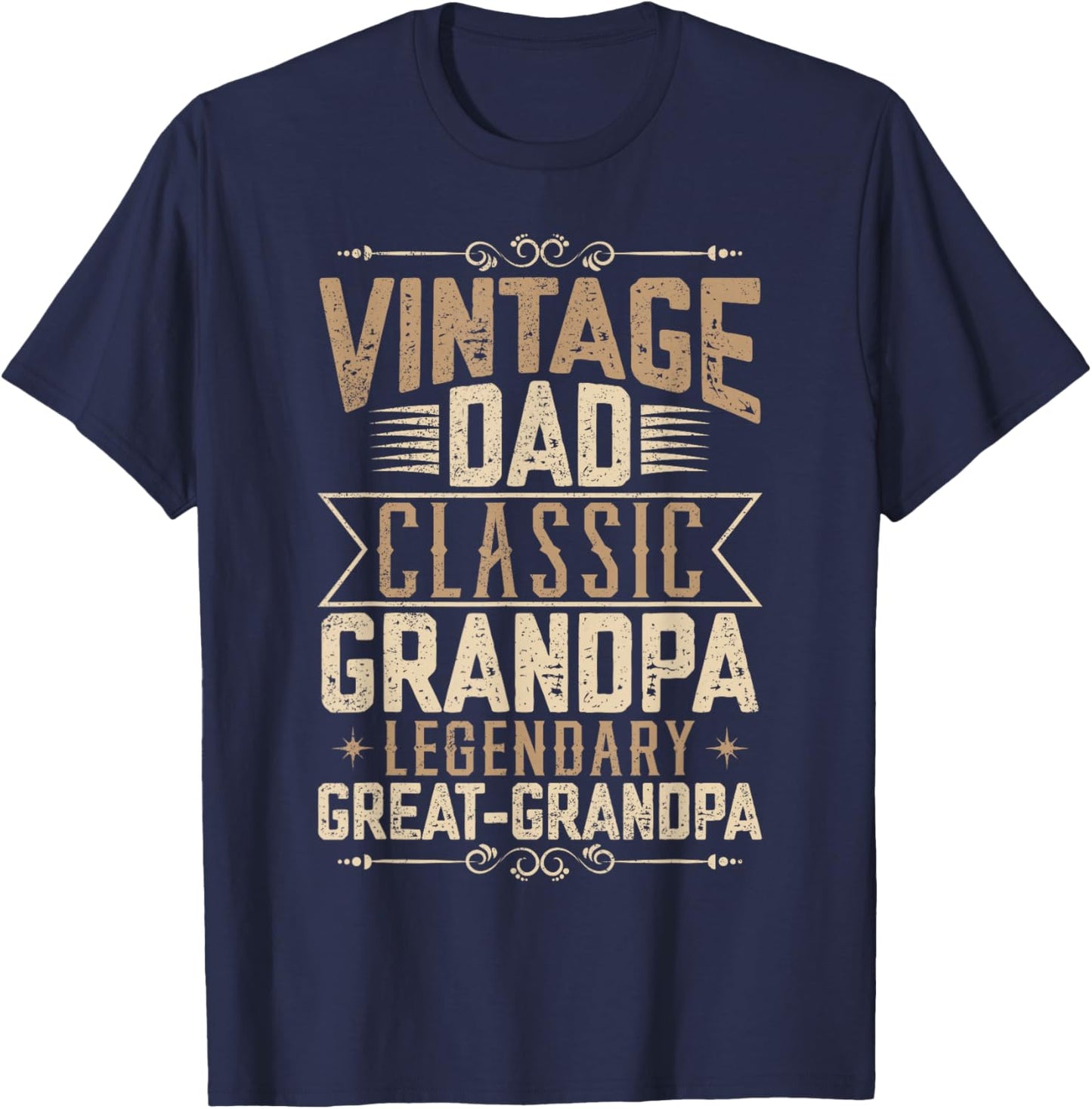 Legendary Great Grandpa T-Shirt - T-Shirt | Navy