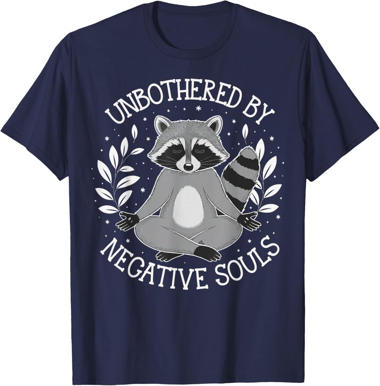 Unbothered By Negative Souls T-Shirt - T-Shirt | Navy