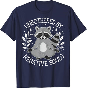 Unbothered By Negative Souls T-Shirt - T-Shirt | Navy