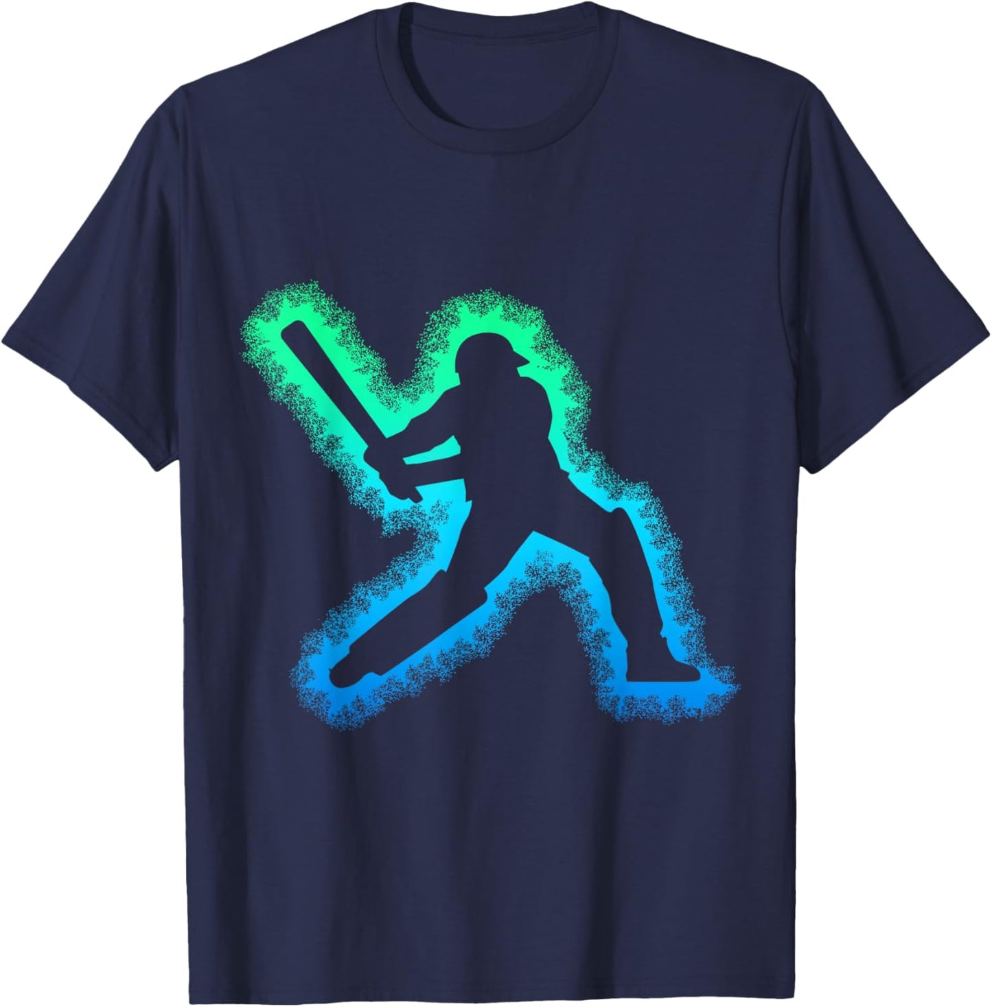 Cricket Boys Kids Men Youth T-Shirt - T-Shirt | Navy