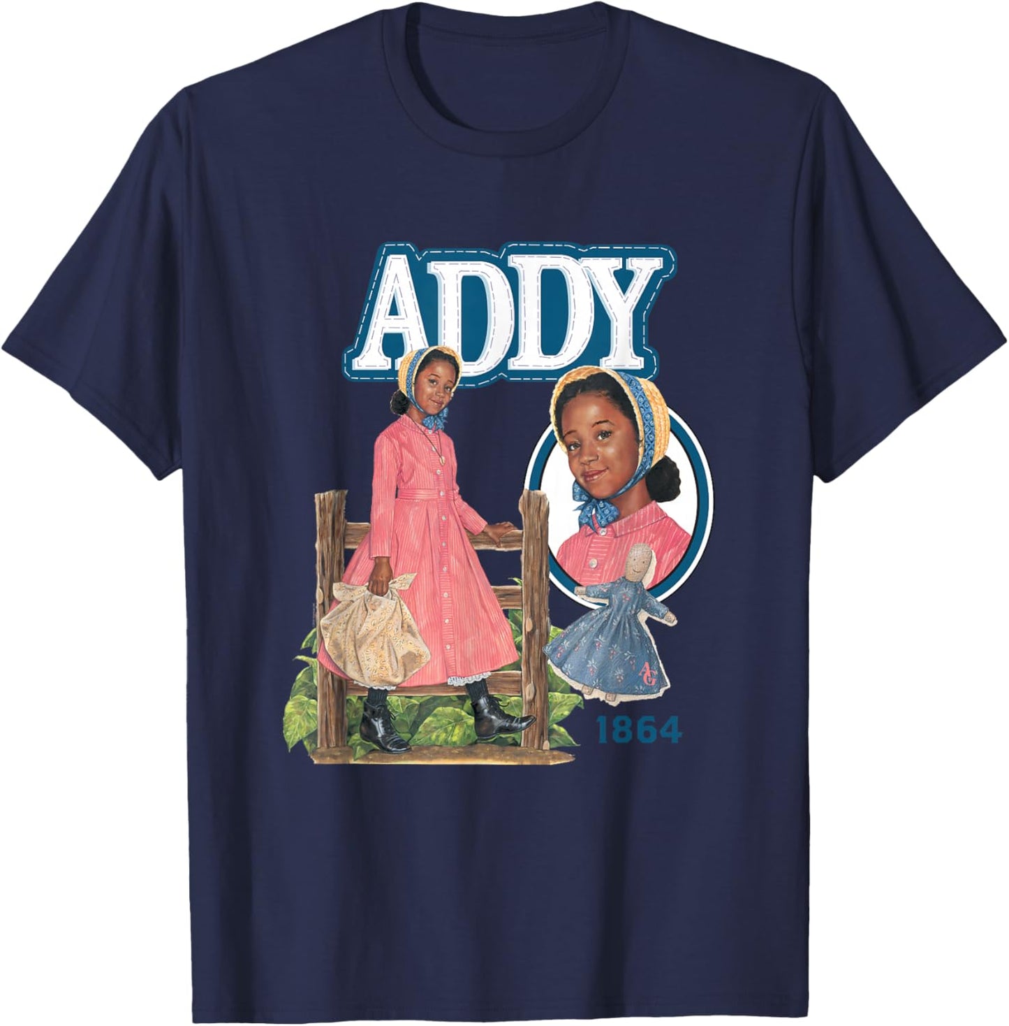 American Girl - Addy Walker 1864 T-Shirt - T-Shirt | Navy