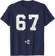 Six Seven Meme Gifts Men Women 6 7 T-Shirt - T-Shirt | Navy