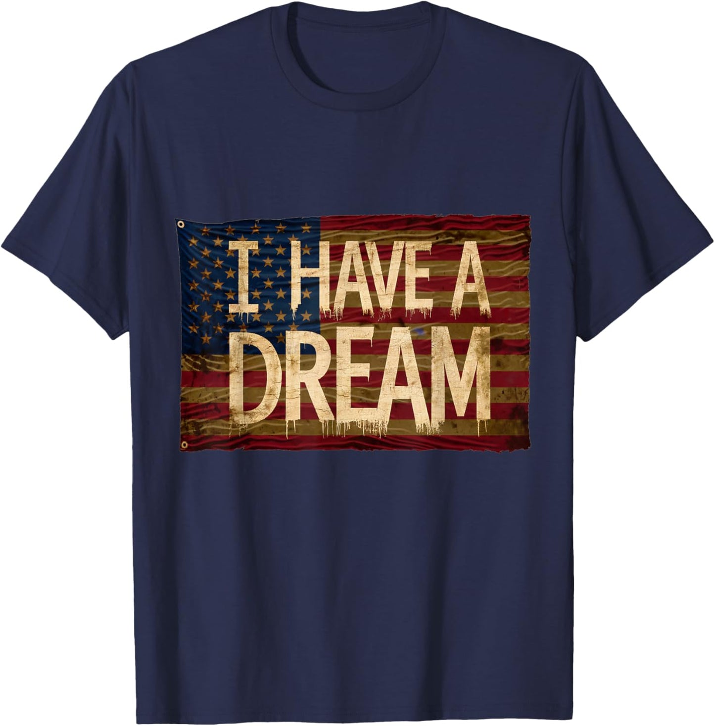 I Have A Dream Martin Luther King Jr Day T-Shirt - T-Shirt | Navy