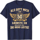 50th Birthday Man Woman 50 Years 1976 Decorative Funny Gift T-Shirt - T-Shirt | Navy