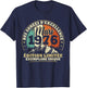 Vintage March 1976 Birthday Gift 50 Years Men Women T-Shirt - T-Shirt | Navy