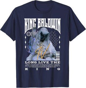 King Baldwin IV T-Shirt - T-Shirt | Navy