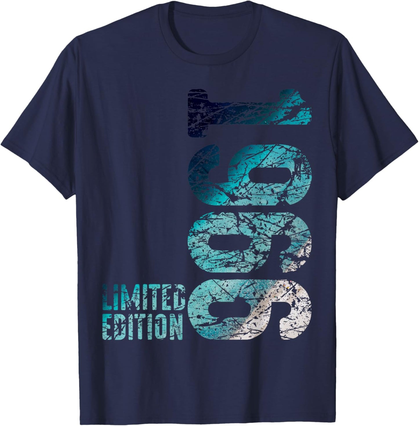 60th Birthday Man Woman 60 Years 1966 Decorative Gift Funny T-Shirt - T-Shirt | Navy