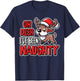 Oh Deer I’ve Been Naughty Funny Reindeer Christmas Humor T-Shirt - T-Shirt | Navy