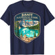 Cool Banff National Park Canada Outdoor Camping Hiking T-Shirt - T-Shirt | Navy