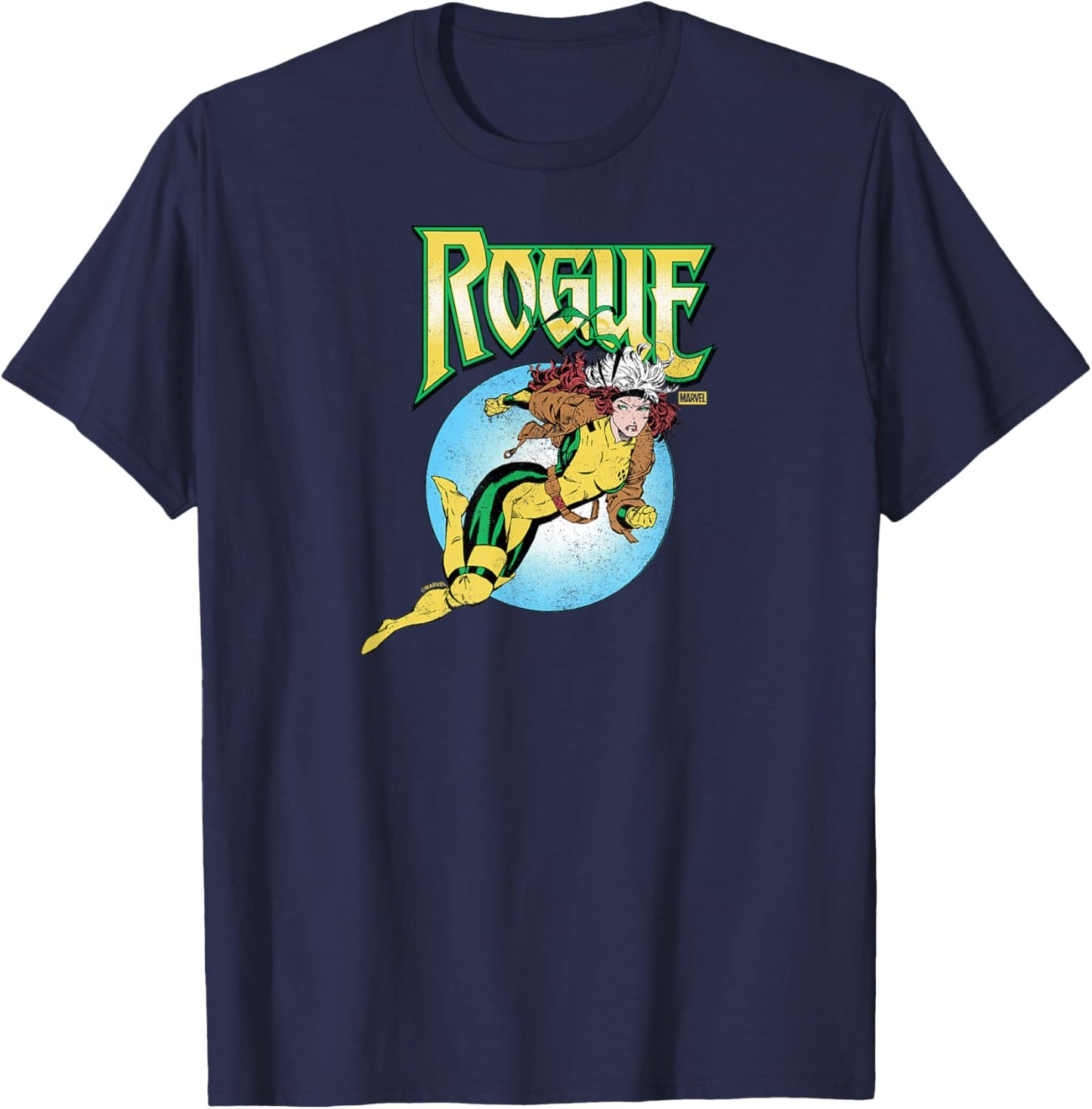 X-Men - Rogue Circle T-Shirt - T-Shirt | Navy
