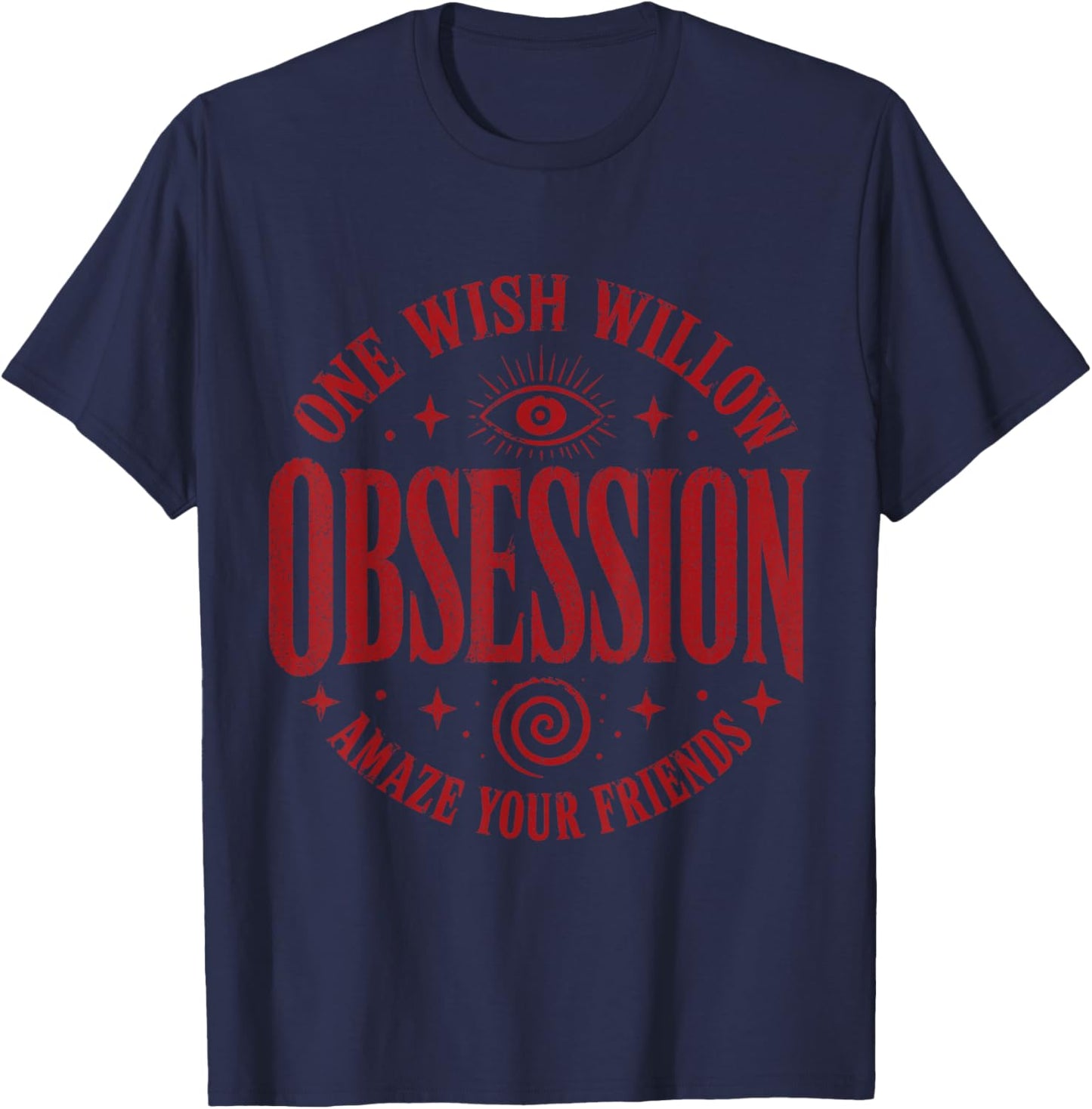 Obsession One Wish Willow T-Shirt - T-Shirt | Navy