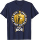 Beetlejuice Beetlejuice Don't Let The Phone Go Dead Bob T-Shirt - T-Shirt | Navy