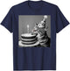 Birthday Cat Birthday Party Cake T-Shirt - T-Shirt | Navy