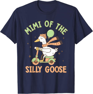 Mimi of The Silly Goose 1st Birthday Family Matching T-Shirt - T-Shirt | Navy