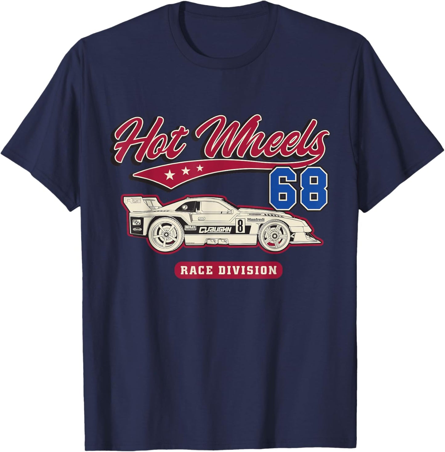 Hot Wheels - Race Division '68 T-Shirt - T-Shirt | Navy