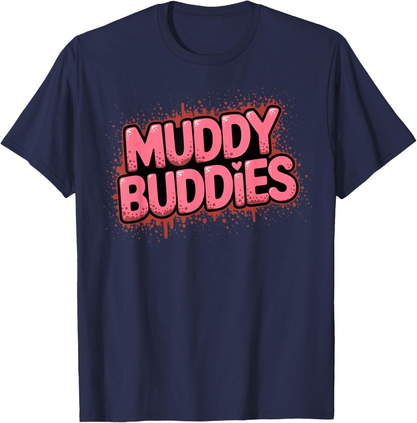 Muddy Mudding Princess Running Team Mud Run für Damen T-Shirt - T-Shirt | Navy