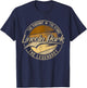 Lincoln Park MI | Michigan | Vintage Distressed T-Shirt - T-Shirt | Navy