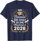 She Believed She Could So She Mastered It 2026 T-Shirt - T-Shirt | Navy