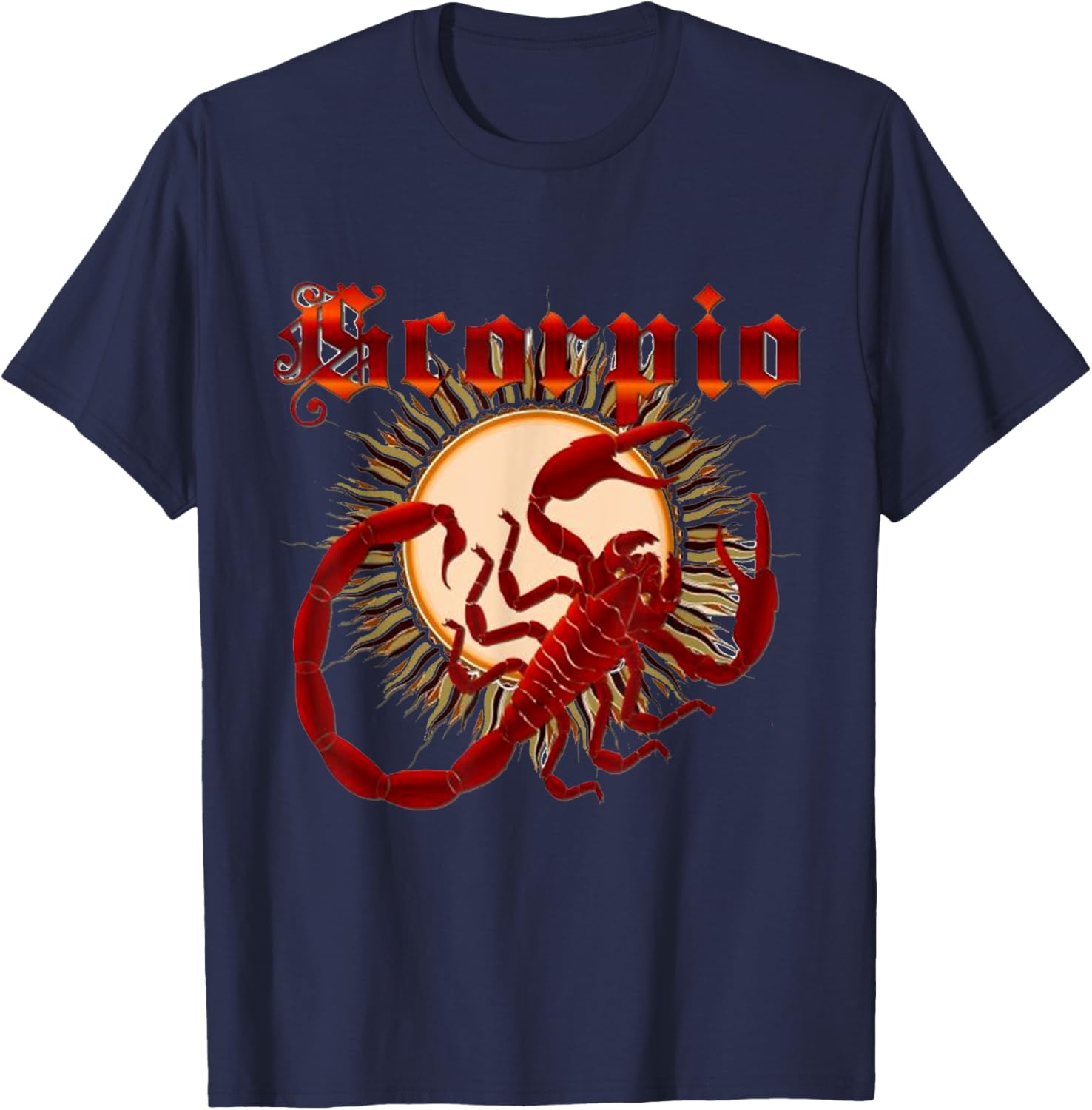 Scorpion Hunting Scorpion Lovers for Boy Men and Women Shirt T-Shirt - T-Shirt | Navy